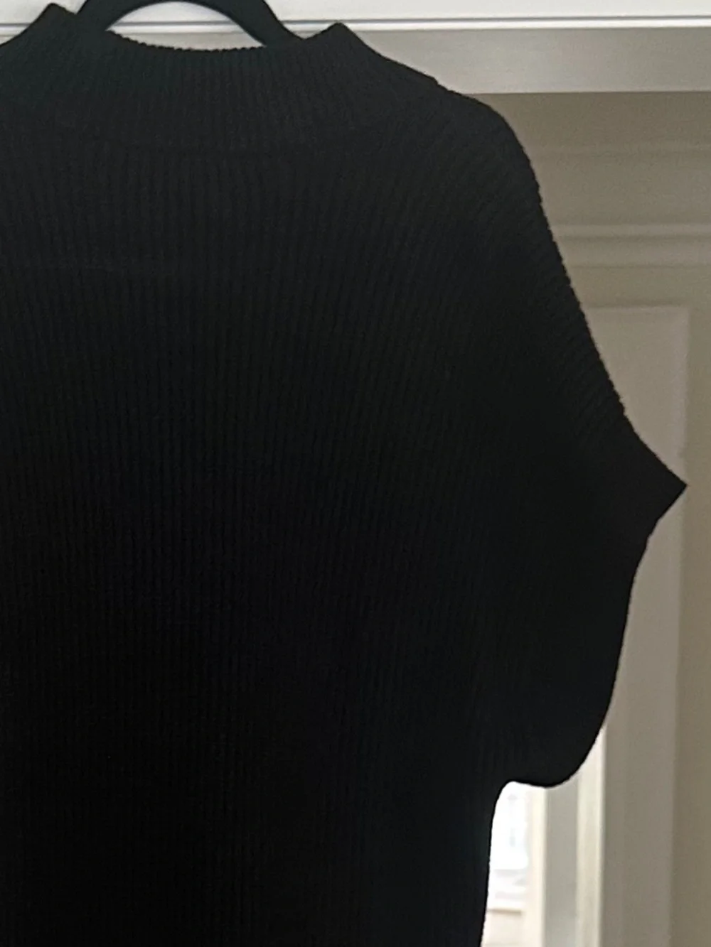 NWT - JUST FEMALE Sophie Black Chunky Rib Knit Sweater Tunic / Dress - Size L - Picture 8 of 8